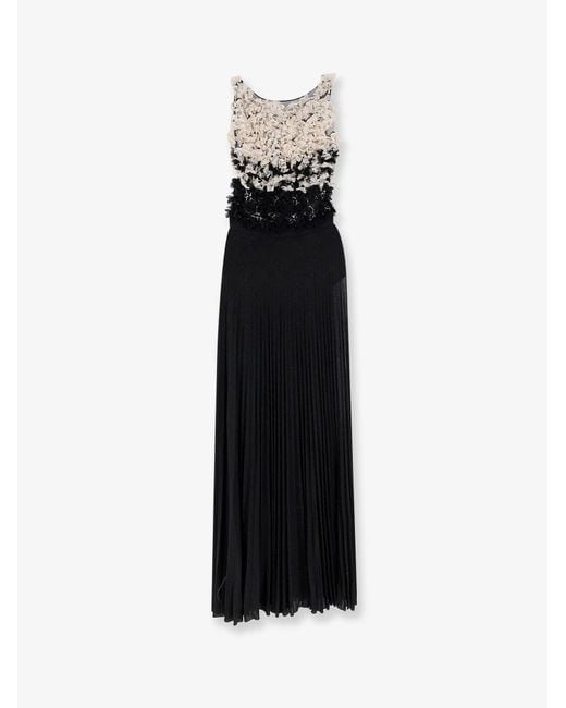 Elisabetta Franchi Black Evening Gown