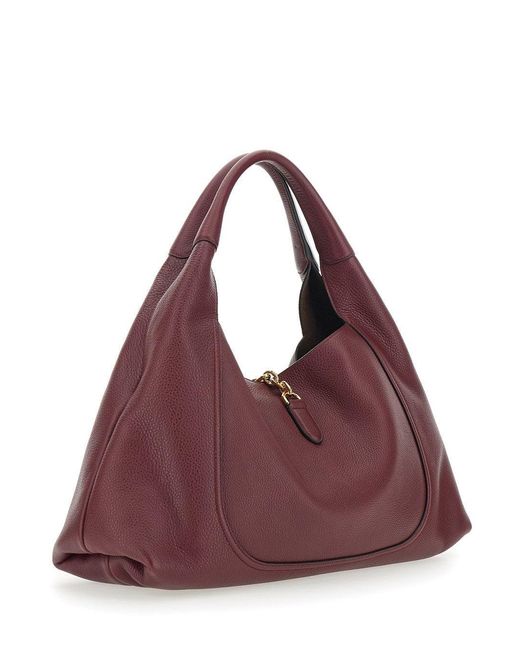 Gucci Purple "Softbit" Shoulder Bag