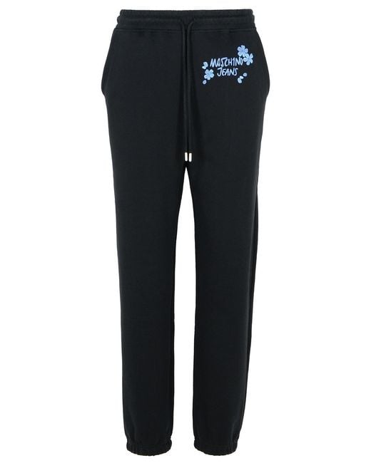 Moschino Black Cotton Joggers