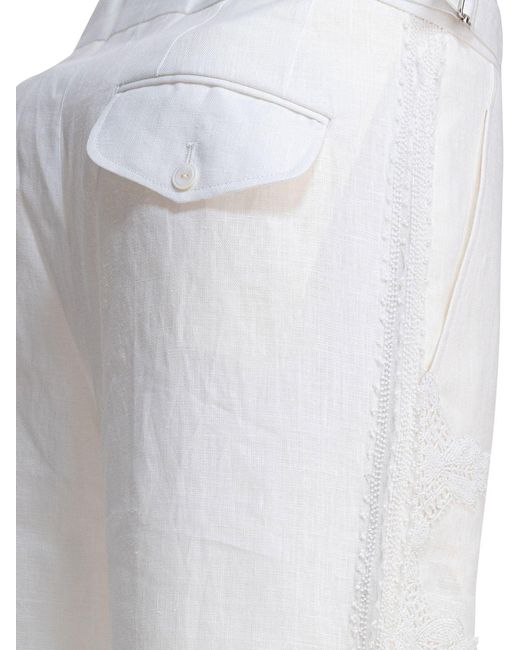Bode White Trousers