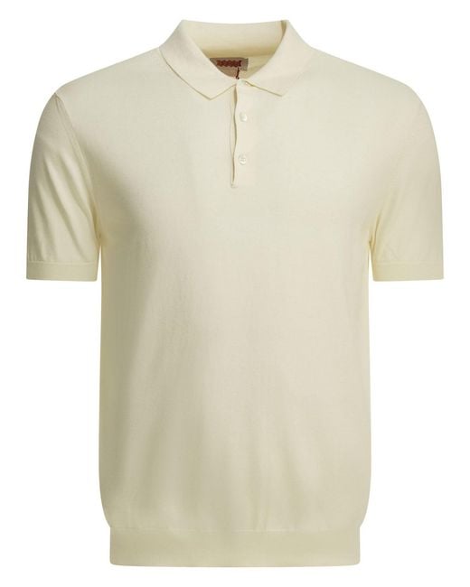 Baracuta Natural Polo Shirts for men