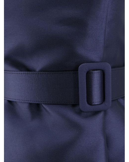 Lavi Blue Delizia Taffeta Long Dress