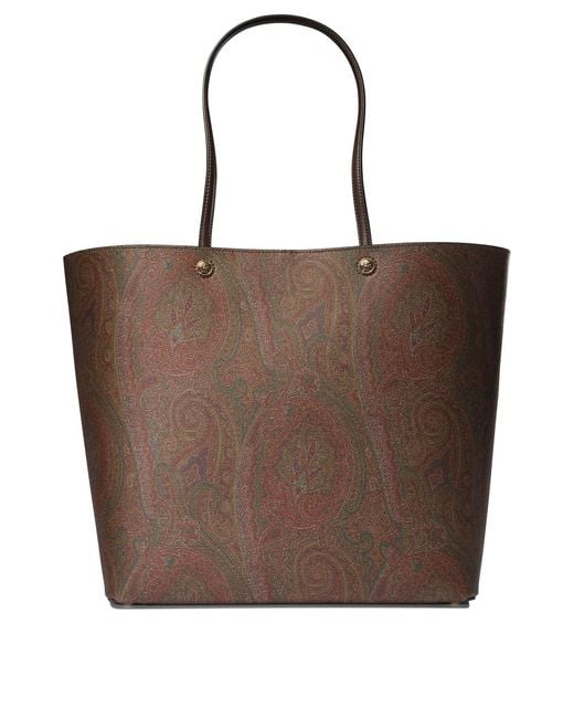 Etro Brown Shoulder Bags