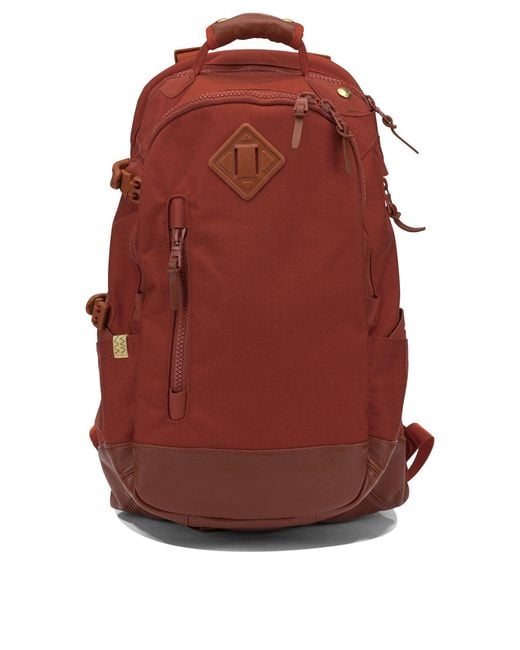 Visvim Red Nylon Backpack for men