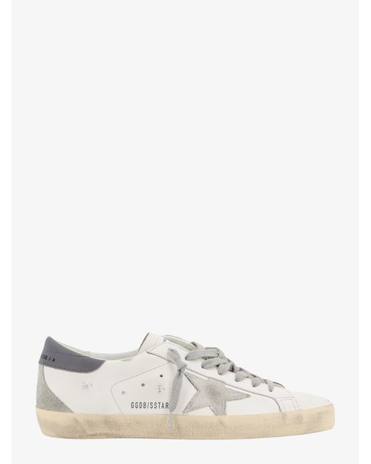 Golden Goose Deluxe Brand White Deluxe Brand Super Star Classic With Spur Leather Sneakers for men