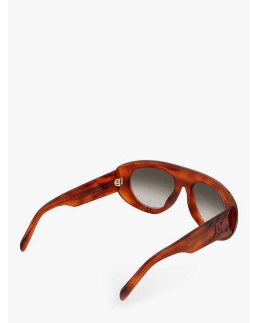 Céline Brown Acetate Sunglasses