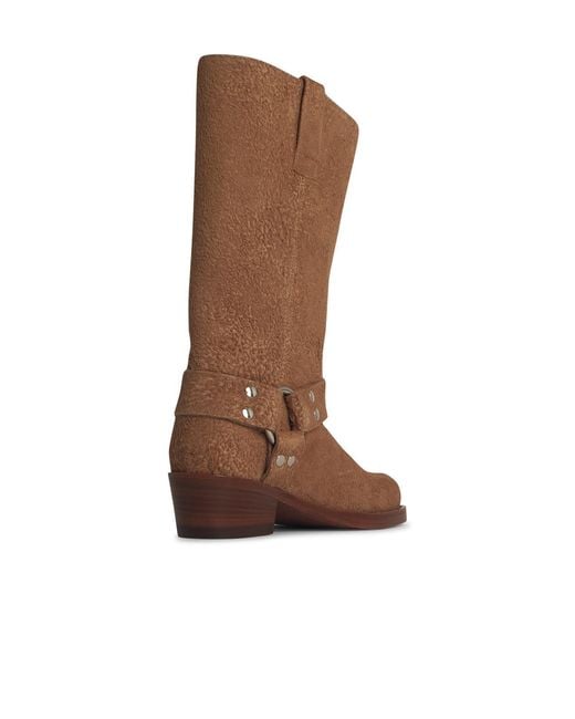 Paris Texas Brown 'Roxy' Suede Boots