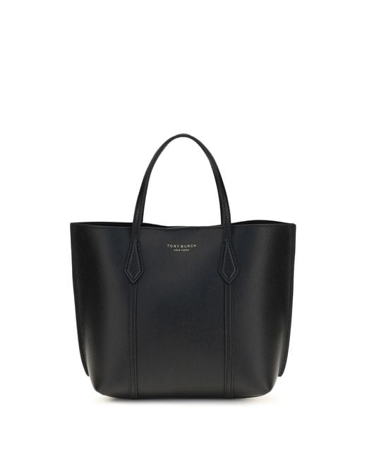 Tory Burch Black Leather Handbag Perry