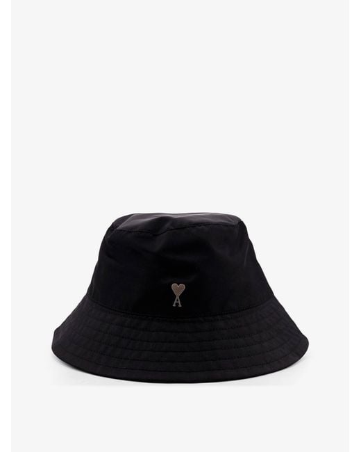 Men's Black Nylon Hat
