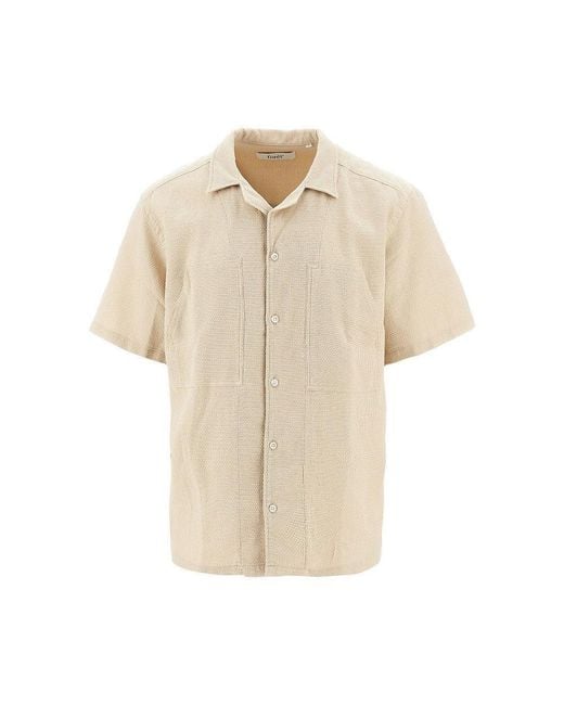 Forét Natural 'Lagoon' Cotton Shirt for men
