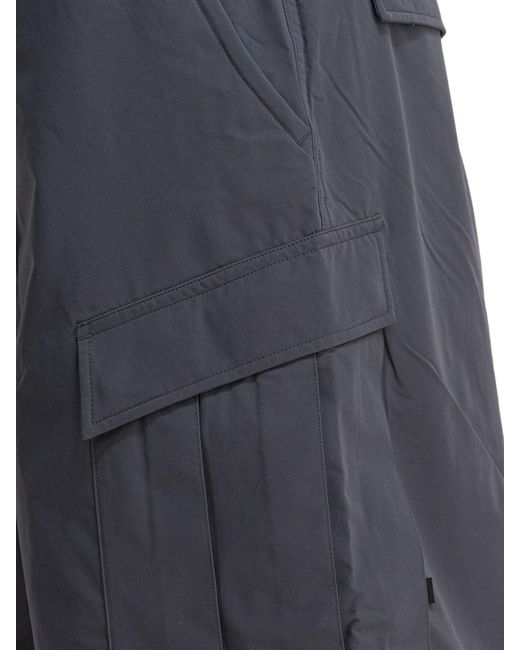 DAIWA PIER 39 Blue "Tech" Shorts for men