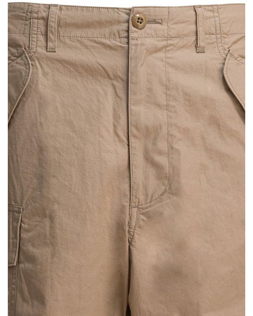 Beams Plus Natural Mil Shorts for men