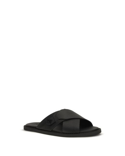 Fendi Black Slide Sandals Calfskin for men
