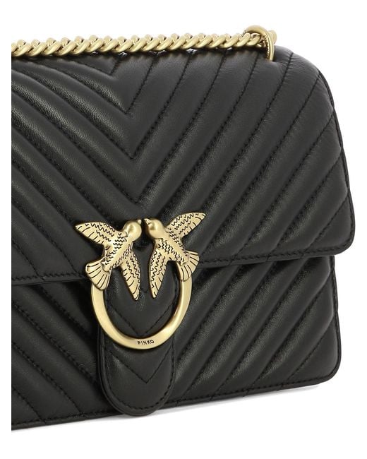 Pinko Black Shoulder Bags