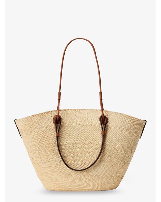 Loewe Natural Shoulder Bag Paula's Ibiza Raffia/Leather