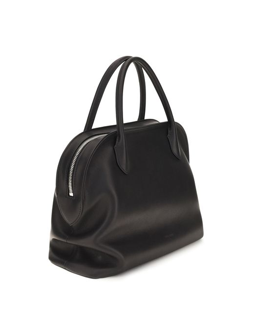 The Row Black Agnes Shoulder Bag