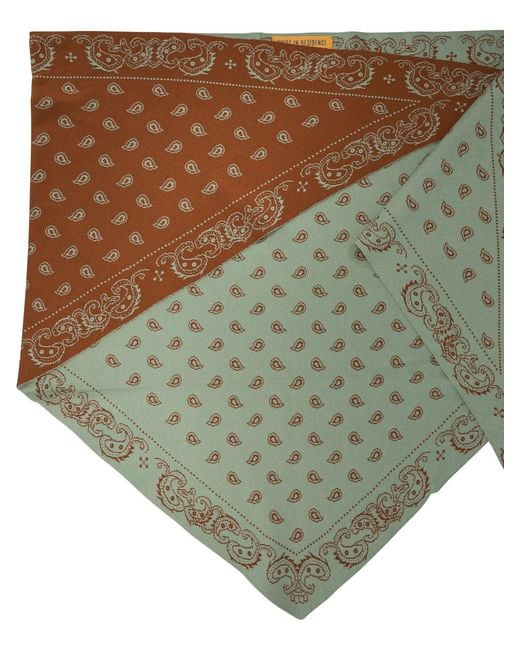 Guest In Residence Brown Scarves & Silk Scarves