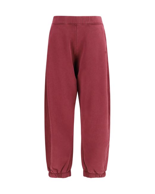 Off-White c/o Virgil Abloh Red Off Stamp Balloon Sweatpants