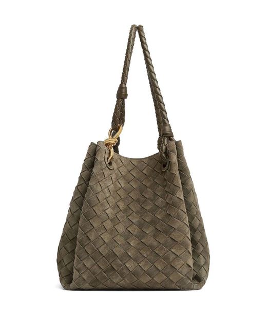 Bottega Veneta Brown "Parachute" Medium Shoulder Bag