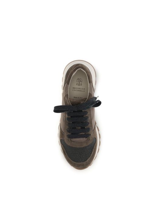 Brunello Cucinelli White Active Sneakers