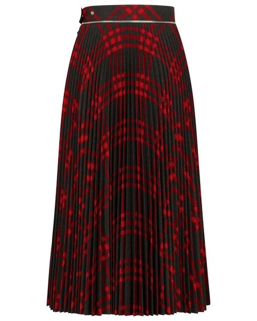 Burberry Red Skirts