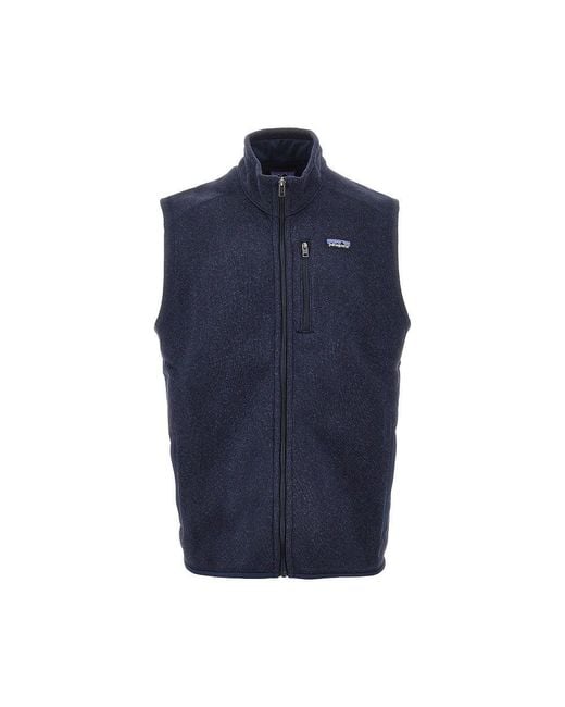 Patagonia Blue 'Better Sweater' Full-Zip Vest for men