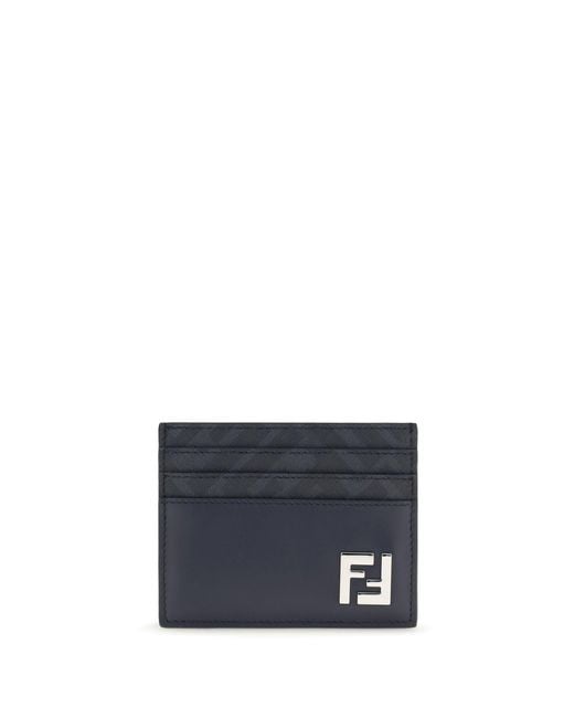 Fendi Blue Vertical Card C Vit.King/ Pu F for men