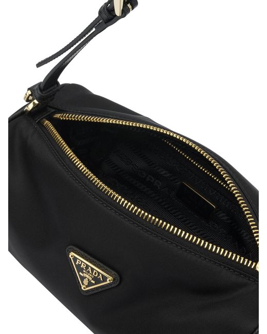 Prada Black Re-Nylon Small Crossbody Bag