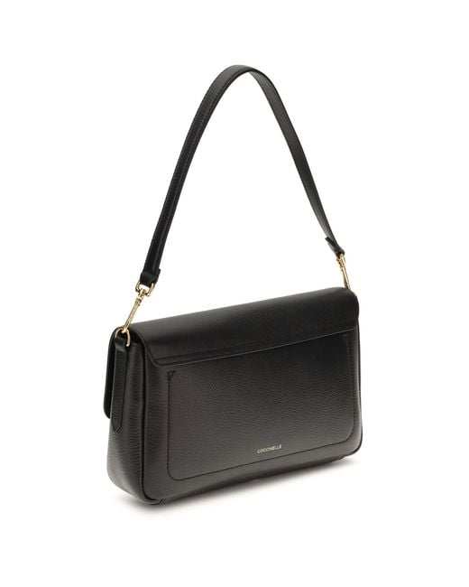 Coccinelle Black Shoulder Bag C-Me Lock