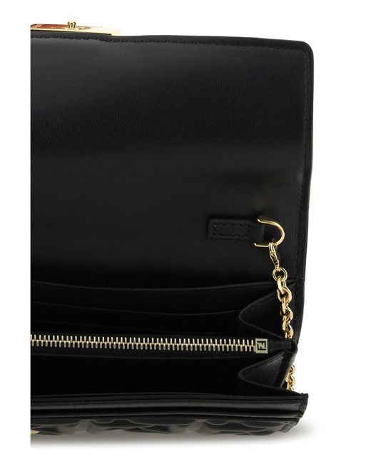 Fendi Black Chain Wallet