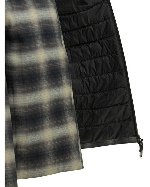 Moncler Black Cornisello Overshirt Jacket for men