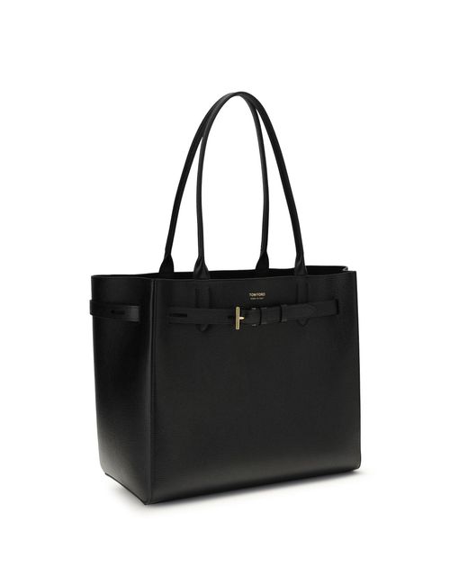 Tom Ford Black Large Tote Bag