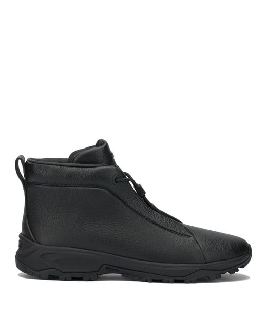 Zegna Black Ankle Boots for men