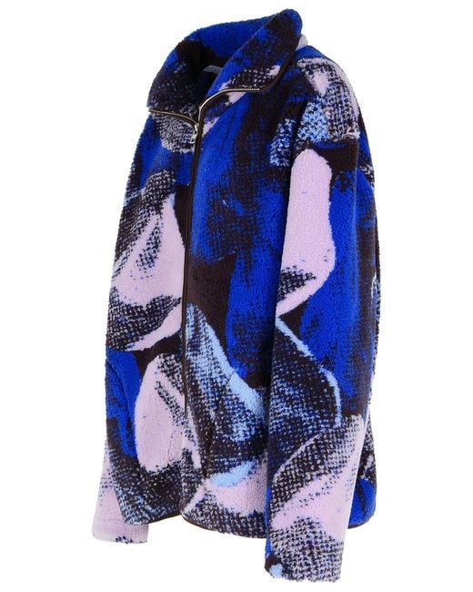 J.W. Anderson Blue Jw Anderson Polyester Blend Fleece for men
