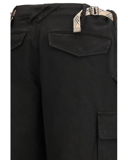 Burberry Black Pants for men