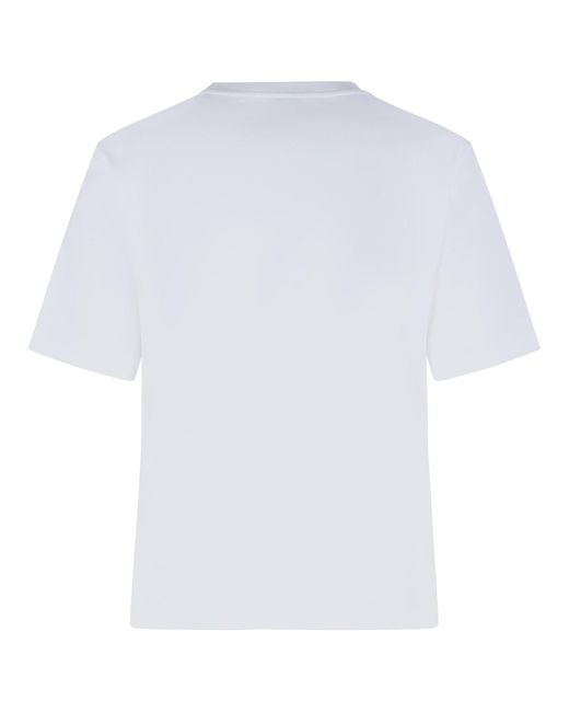 Versace White Cotton T-Shirt