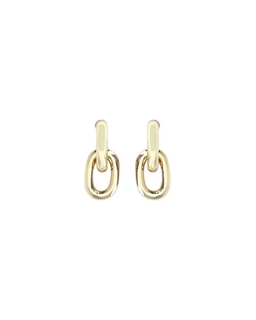 Rabanne White Rabanne Double Xl Link Earrings
