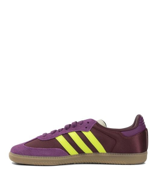 Adidas Originals Purple "Samba Og W" Sneaker
