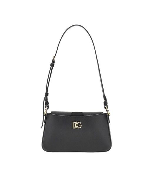 Dolce & Gabbana Black Dolce&Gabbana Leather Phone Bag