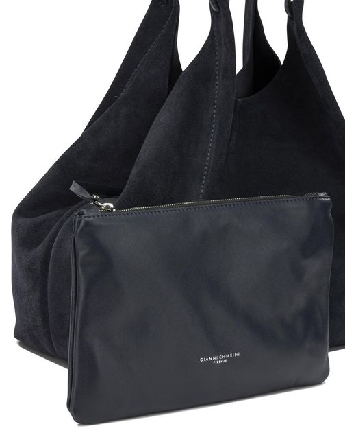 Gianni Chiarini Black Bs9800Cm Shoulder Bag