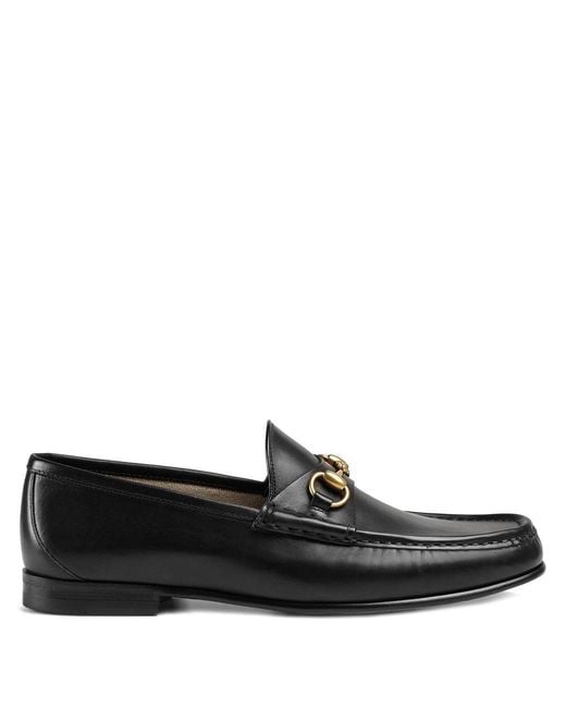 Gucci Black "Horsebit 1953" Loafers for men