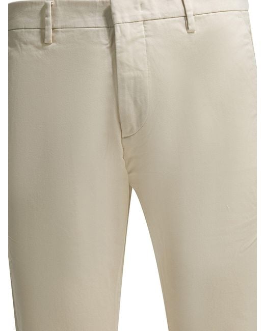NN07 Natural Theo Trousers White for men