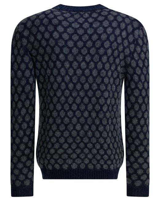Rakku Blue Paul Knitwear for men