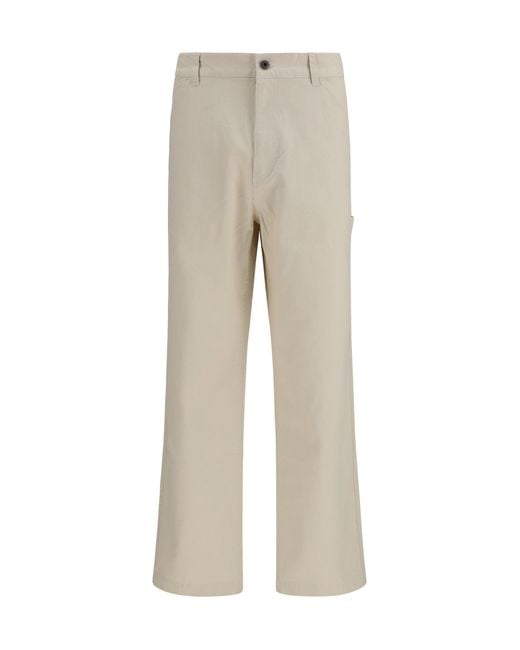 Sebago Natural Causeway Pants-Gesso for men