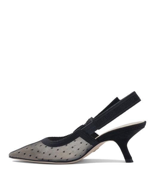 Dior Black "J'A" Slingback