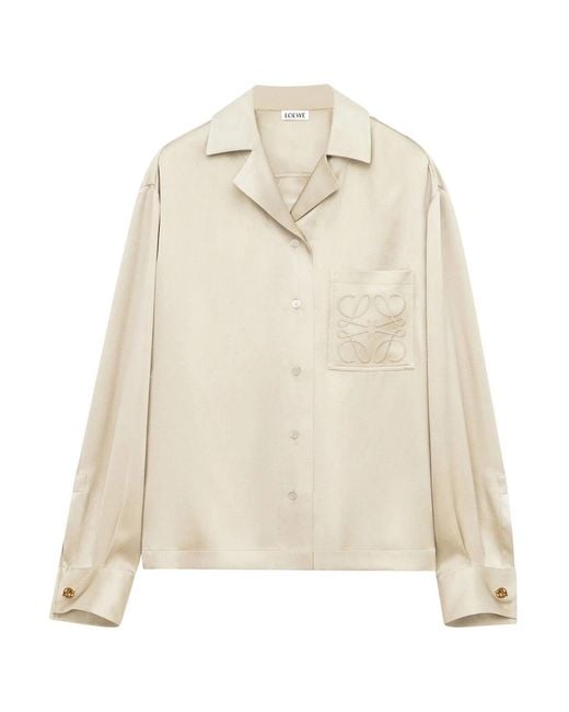 Women's Natural Silk Shirt