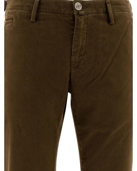 Jacob Cohen Brown "Bobby" Pants for men