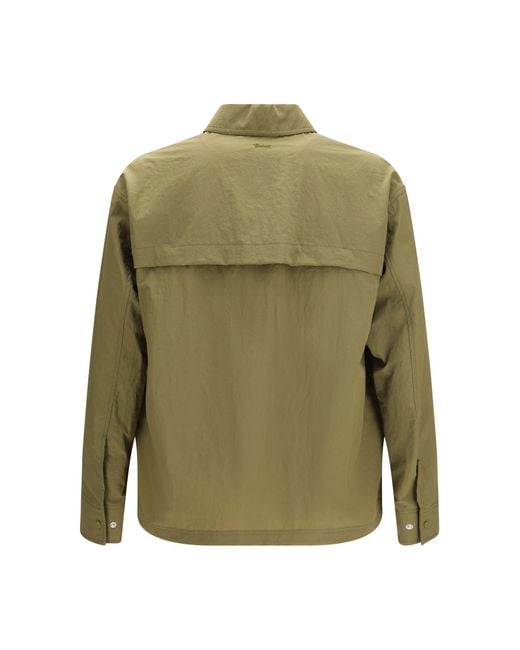 Laminar Green Shirt Jacket for men