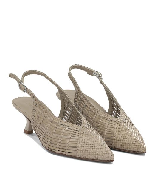 Pons Quintana White Heeled Shoes