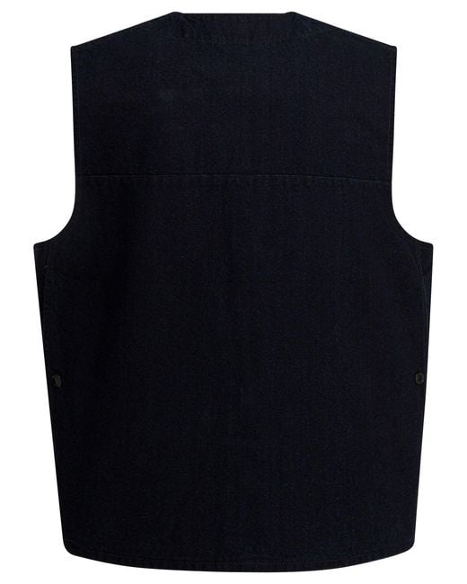 Filson Blue "Dry Tin" Sleeveless Jacket